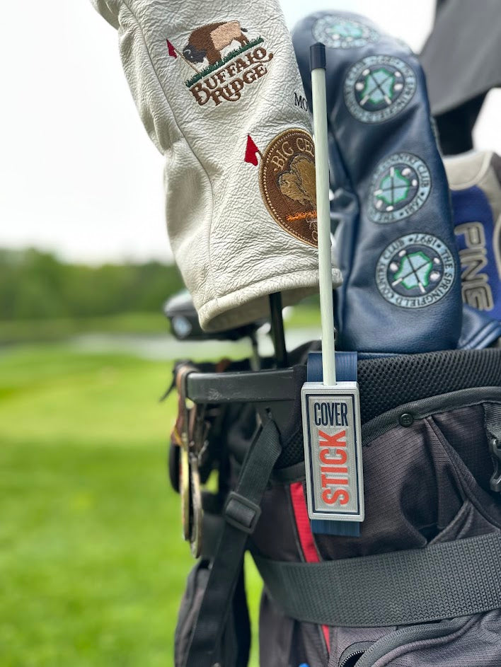 CoverStick — Premium Golf Headcover Holder | Made in USA